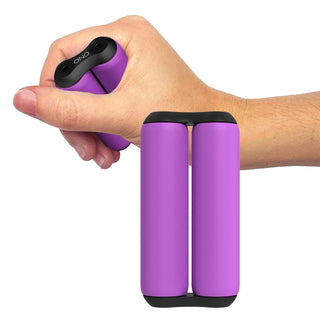 ONO Roller - Handheld Fidget Toy for Adults | Help Relieve Stress, Anxiety, Tension | Promotes Focus, Clarity | Compact, Portable Design (Black, Junior Size - ABS Plastic)