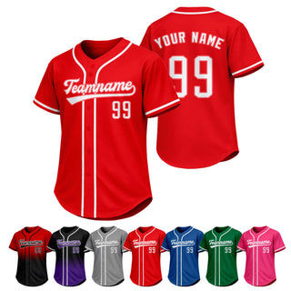 Custom Baseball Jersey Personalized Baseball Shirt Stitched Printed Team Sports Practice Uniform for Men Women Boy