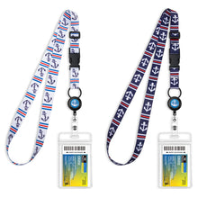 MNGARISTA Cruise Lanyards, Adjustable Lanyard with Retractable Reel, Waterproof ID Badge Holder for All Cruises Ships Key Cards, 2pack