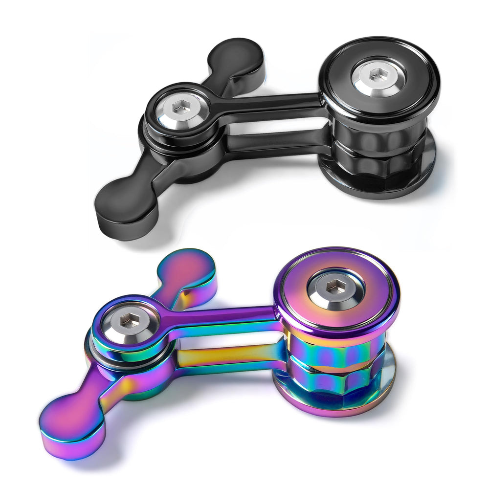 Fidget Spinner for Adults, Metal Silent Figette Office Desk Toy Quiet Cool Gadgets Gifts for Teen Boys Kid Anxiety Stress Relief Calm Down Sensory Autism Autistic ADHD Airplane Travel Need Must Have