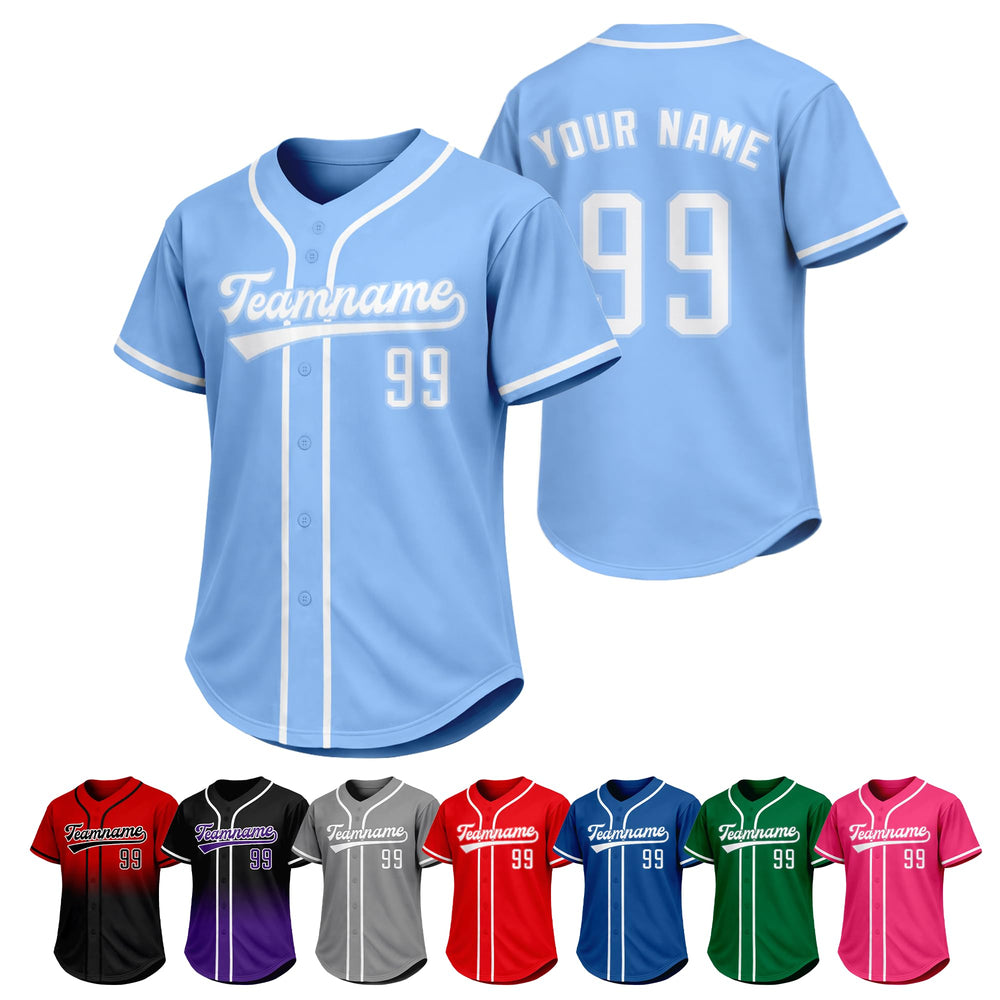 Custom Baseball Jersey Personalized Baseball Shirt Stitched Printed Team Sports Practice Uniform for Men Women Boy