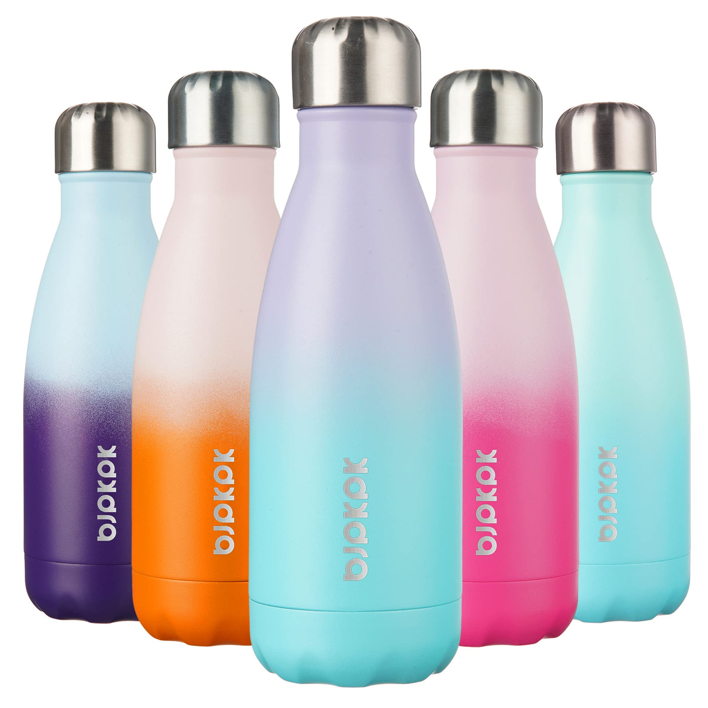 BJPKPK 17oz Insulated Water Bottles Stainless Steel Sports Water Bottles Keep Cold and Hot for Travel Dishwasher Safe,Olive Green