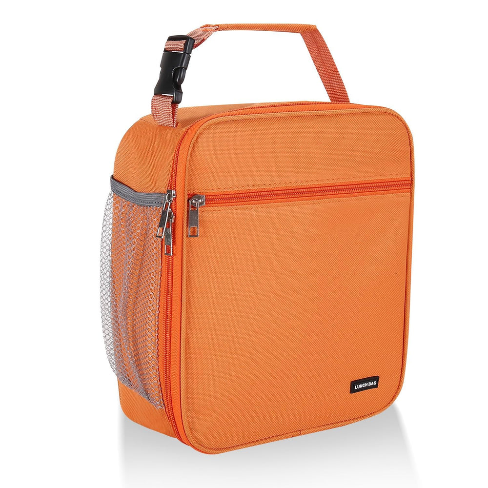Lovoeo Lunch box Lunch bag for men women Insulated Lunchbox Lunch bags for Work Picnic Travel (Black)