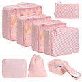 White and Pink Stripe