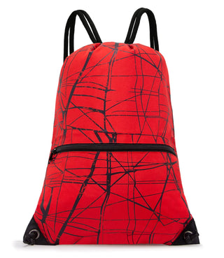 HOLYLUCK Drawstring Backpack Bag Sport Gym Sackpack