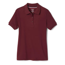 French Toast Girls' Short Sleeve Picot Collar Polo School Uniform Shirt (Standard and Plus)