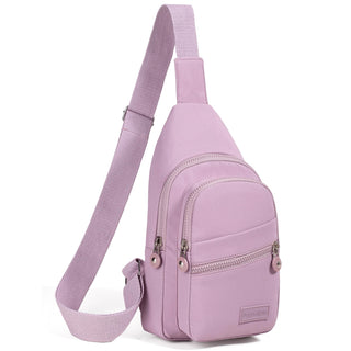 Banelu Small Sling Backpack Crossbody Bags for Women Men, Small Sling Bag Cross Body Bag Fanny Packs Crossbody Purses - Black