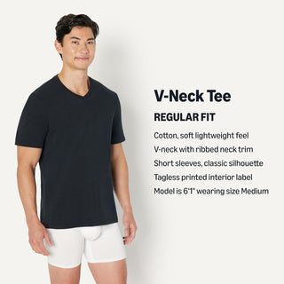 Amazon Essentials Men's Regular-Fit Short-Sleeve T-Shirt, Pack of 6