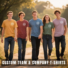 Custom T Shirts Front Back for Men Women Personalized T-Shirt Add Your Own Design with Image Text Logo Tee Tops