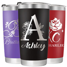 Personalized 40 oz Tumbler with Handle and Straw, Custom Tumbler with Picture, Logo, Text, Stainless Steel Travel Coffee Mug Cup, Personalized Gifts For Women Men Birthday Mother's Day Father's Day