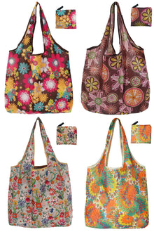 Reusable Grocery Bags, 6 Pack 50Lbs Foldable Fashion Washable Shopping Bags, Large Boho Tote Bags For Groceries, Bulk Market Cloth Storage Bags, Utility Aesthetic Personalized Gifts For Women
