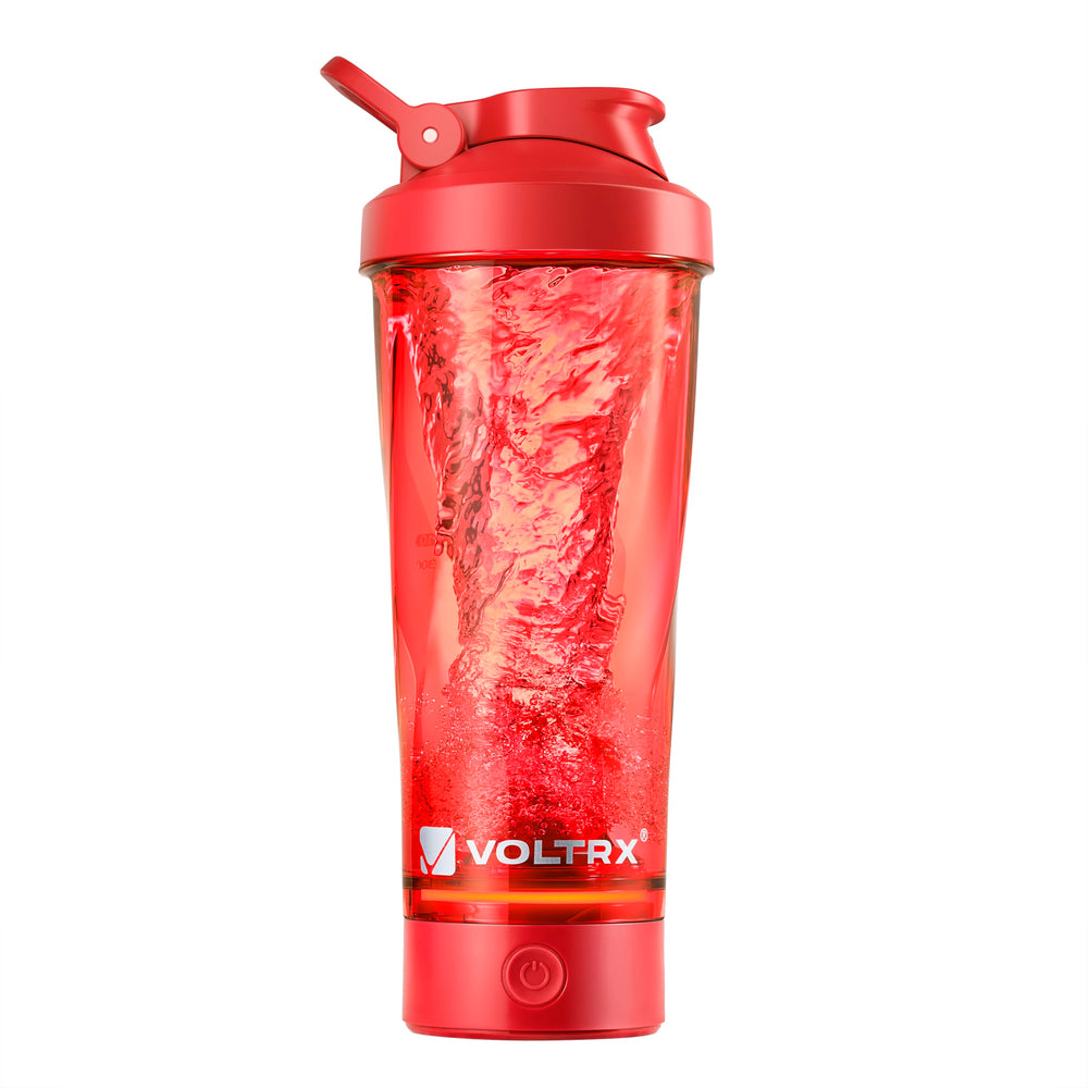 VOLTRX Premium Electric Protein Shaker Bottle, Made with Tritan - BPA Free - 24 oz Vortex Portable Mixer Cup/USB Rechargeable Shaker Cups for Protein Shakes