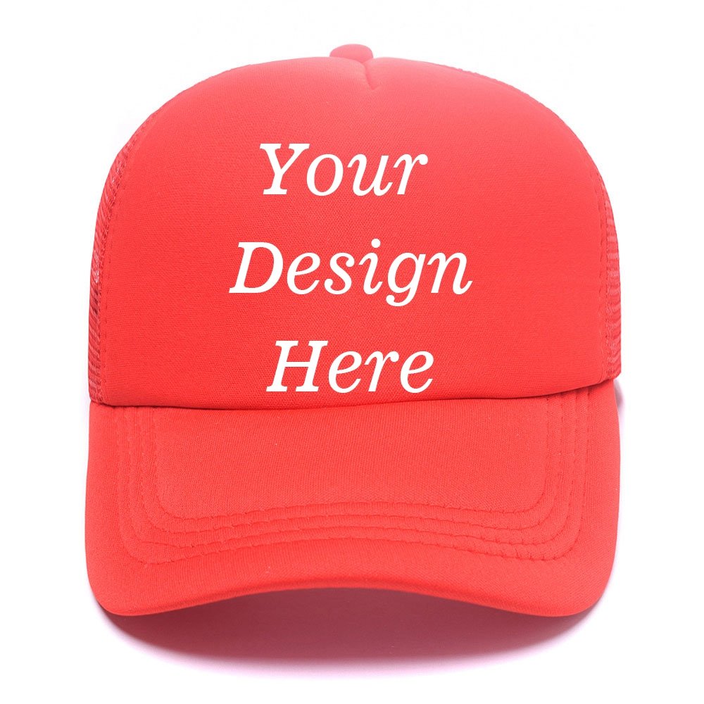 Shop&Three Customized Adjustable Baseball Cap,Unisex Personalized Trucker Hats,Cowboy Hat