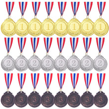 Gold Silver Bronze Award Medals-Winner Medals Gold Silver Bronze Prizes for Competitions, Party, 2 Inches