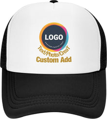 Custom Baseball Hats for Men & Women - Add Text/Photo/Logo - Adjustable Breathable Outdoor Hat, Sports & Casual- Bulk Supply