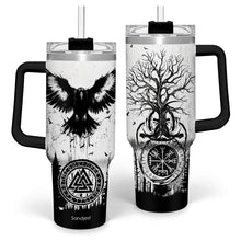 SANDJEST Dad Gift from Daughter, 40oz Stainless Steel Insulated Coffee Tumbler With Lid & Straw, Travel Cup Gift for Dad, Christmas Birthday Father's Day