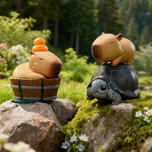 Forest Capybara Blind Box Figures, Random Design Action Figures Collectible Toys Home Decorations for Gifts, Single Box