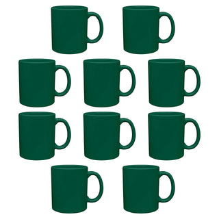 Father’s Day Custom Ceramic Coffee Mugs 11 oz. Set of 10/50/100, Personalized Bulk Pack - Coffee Cup Set, Iced Coffee Cup, Gaming Mug for Dad - White