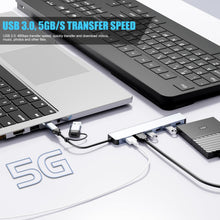 【Upgrade】 USB C/USB Hub, BERLAT Aluminum 7 in 1 USB C & USB Hub with USB 3.0, USB 2.0 Ports for PC/Laptops/MacBook Pro/Air/iMac/iPad and More Devices