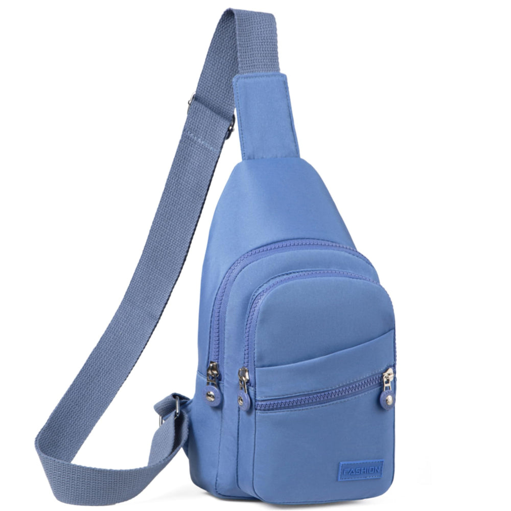 Banelu Small Sling Backpack Crossbody Bags for Women Men, Small Sling Bag Cross Body Bag Fanny Packs Crossbody Purses - Black