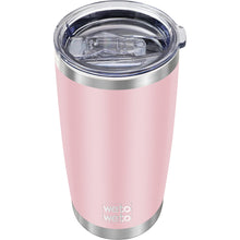 WETOWETO 20oz Tumbler, Stainless Steel Vacuum Insulated Coffee Travel Mug, Double Wall Powder Coated Insulated Coffee Mug Travel Mug with Lid Thermal Cup for Outdoor (Navy Blue, 1 Pack)