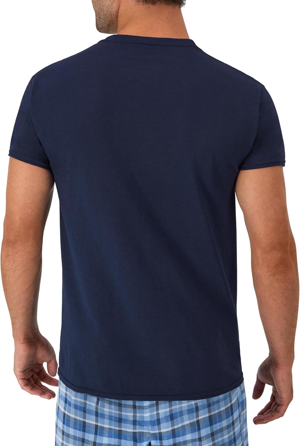 Hanes Men's Pocket T-Shirt Pack, 6-Pack, Cool & Breathable Cotton Tees, Stay-Tucked Undershirts for Men
