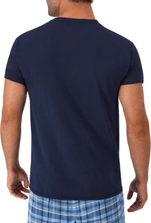 Hanes Men's Pocket T-Shirt Pack, 6-Pack, Cool & Breathable Cotton Tees, Stay-Tucked Undershirts for Men