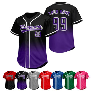 Custom Baseball Jersey Personalized Baseball Shirt Stitched Printed Team Sports Practice Uniform for Men Women Boy