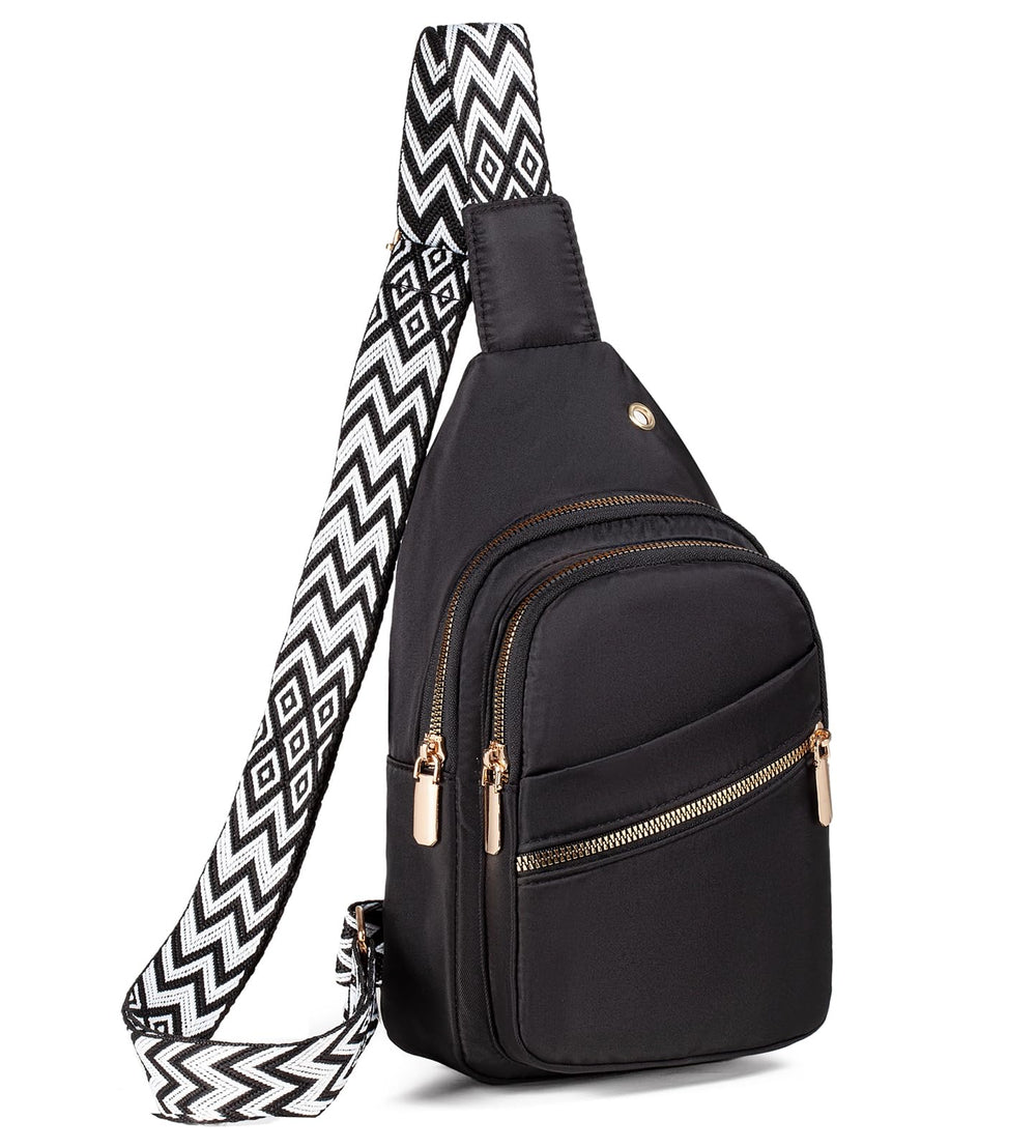 EVANCARY Small Sling Bag Crossbody Bags for Women Men, Sling Backpack Chest Daypack Cross Body Bag for Travel Outdoor