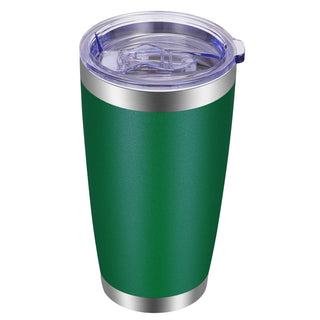 VEGOND 20oz Tumbler with Lid and Straw Stainless Steel Tumbler Cup Vacuum Insulated Double Wall Travel Coffee Mug Powder Coated Coffee Cup, Blue, 1 Pack