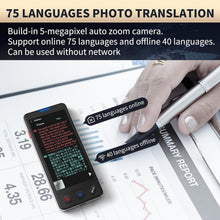 AI Language Translator Device, 2026 Upgraded VORMOR Translator No WiFi Needed, Support ChatGPT, Instant Two-Way 150 Languages Translation, Offline/Photo Translation for Business Travel