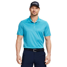 Izod Men's Performance Golf Grid Short Sleeve Stretch Polo Shirt