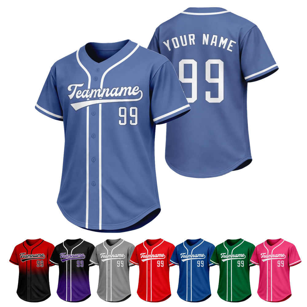 Custom Baseball Jersey Personalized Baseball Shirt Stitched Printed Team Sports Practice Uniform for Men Women Boy