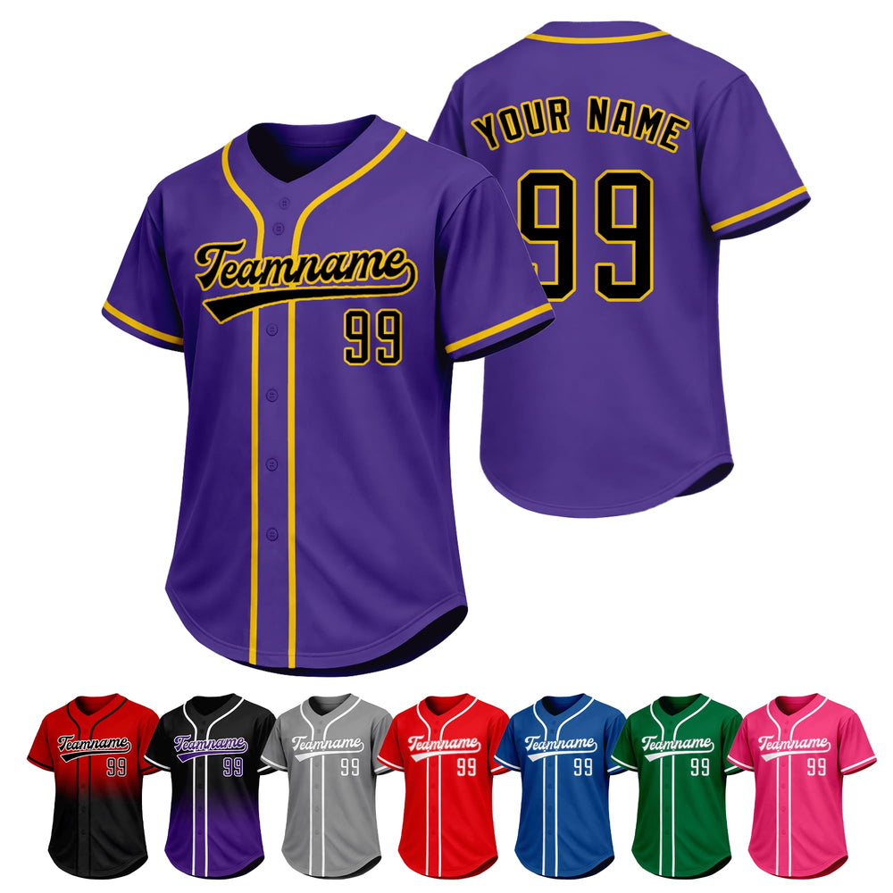 Custom Baseball Jersey Personalized Baseball Shirt Stitched Printed Team Sports Practice Uniform for Men Women Boy