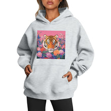 Womens 2025 Oversized Hoodie Graphic Pullover Sweatshirt Fall Winter Long Sleeve Warm Casual Top with Kangaroo Pocket