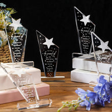 Bucherry 10 Pcs Employee Appreciation Awards for Coworker Acrylic Thank You Trophy May You Be Proud of The Work You Do Sign Prizes Retirement Goodbye Farewell Gift for Women Men(Stylish)
