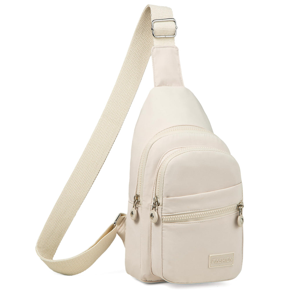 Banelu Small Sling Backpack Crossbody Bags for Women Men, Small Sling Bag Cross Body Bag Fanny Packs Crossbody Purses - Black