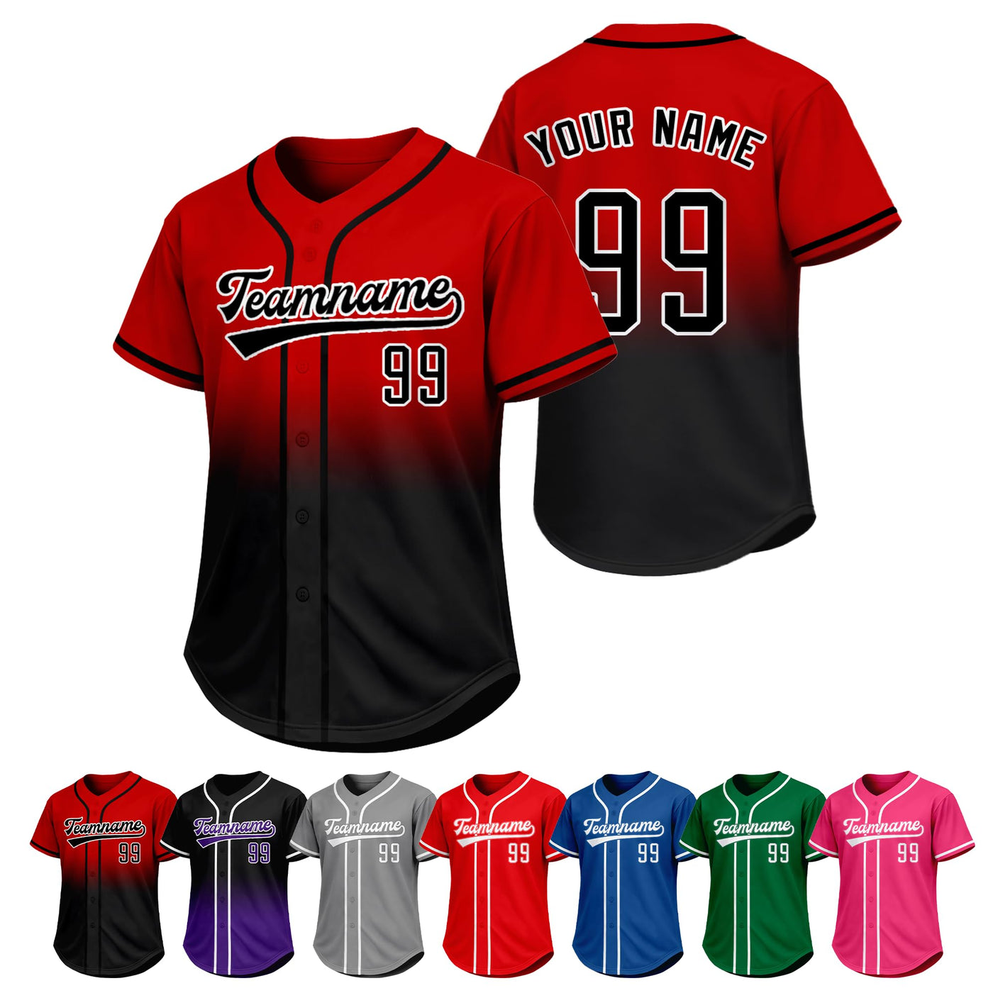 Custom Baseball Jersey Personalized Baseball Shirt Stitched Printed Team Sports Practice Uniform for Men Women Boy