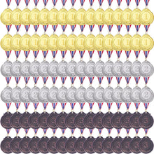 Gold Silver Bronze Award Medals-Winner Medals Gold Silver Bronze Prizes for Competitions, Party, 2 Inches