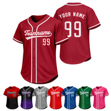 Custom Baseball Jersey Personalized Baseball Shirt Stitched Printed Team Sports Practice Uniform for Men Women Boy