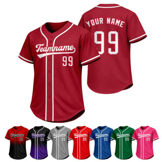 Custom Baseball Jersey Personalized Baseball Shirt Stitched Printed Team Sports Practice Uniform for Men Women Boy