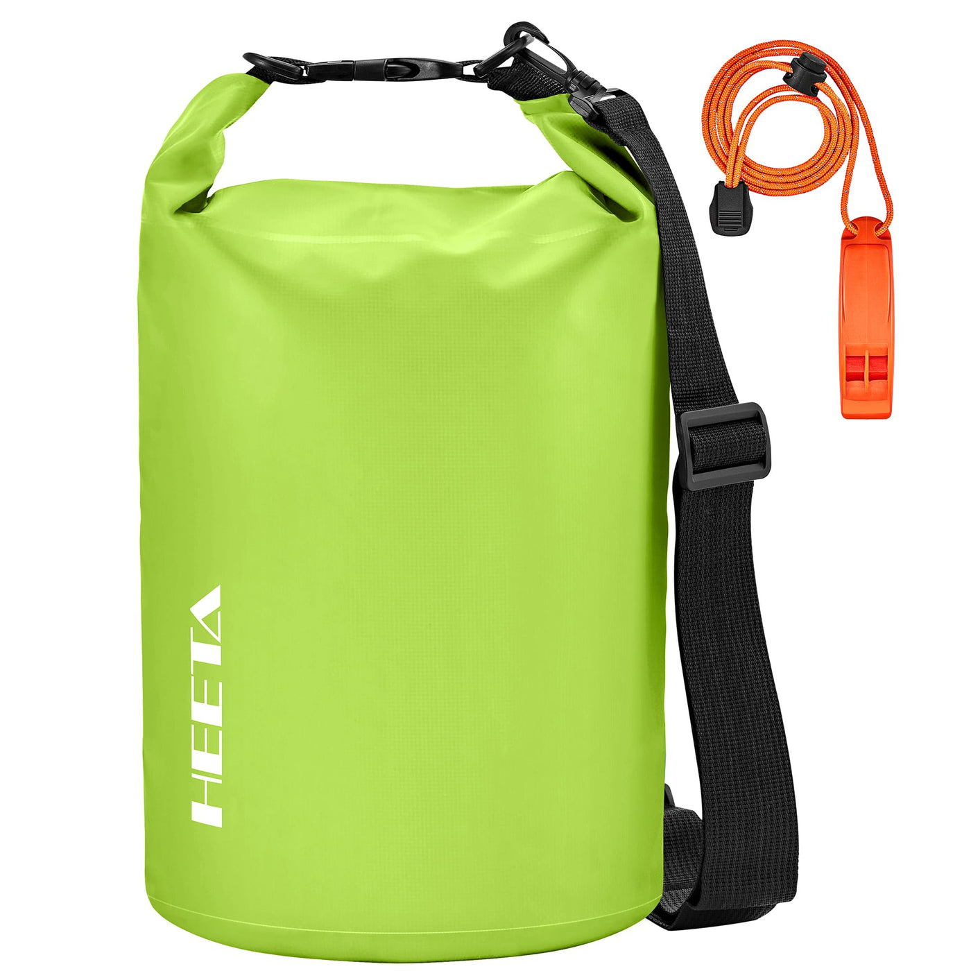 HEETA Waterproof Dry Bag for Women Men, 5L/10L/20L/30L/40L Roll Top Lightweight Dry Storage Bag Backpack with Emergency Whistle for Travel, Kayaking, Boating, Camping, Beach, Cruise Ship Essentials