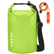 HEETA Waterproof Dry Bag for Women Men, 5L/10L/20L/30L/40L Roll Top Lightweight Dry Storage Bag Backpack with Emergency Whistle for Travel, Kayaking, Boating, Camping, Beach, Cruise Ship Essentials