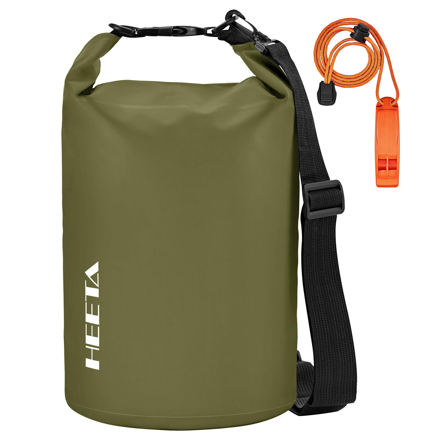 HEETA Waterproof Dry Bag for Women Men, 5L/10L/20L/30L/40L Roll Top Lightweight Dry Storage Bag Backpack with Emergency Whistle for Travel, Kayaking, Boating, Camping, Beach, Cruise Ship Essentials