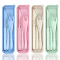 Pink, Brown, Blue, Green