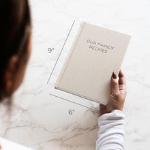 Blank Recipe Book To Write In Your Own Recipes - Family Cook Book Journal Notebook With Recipe Templates To Create A Personalized Cookbook - Table of Contents, Conversions & Thick Empty Pages - Beige