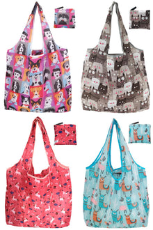 Reusable Grocery Bags, 6 Pack 50Lbs Foldable Fashion Washable Shopping Bags, Large Boho Tote Bags For Groceries, Bulk Market Cloth Storage Bags, Utility Aesthetic Personalized Gifts For Women