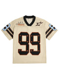 Beige Black Graphic