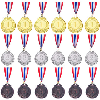 Gold Silver Bronze Award Medals-Winner Medals Gold Silver Bronze Prizes for Competitions, Party, 2 Inches