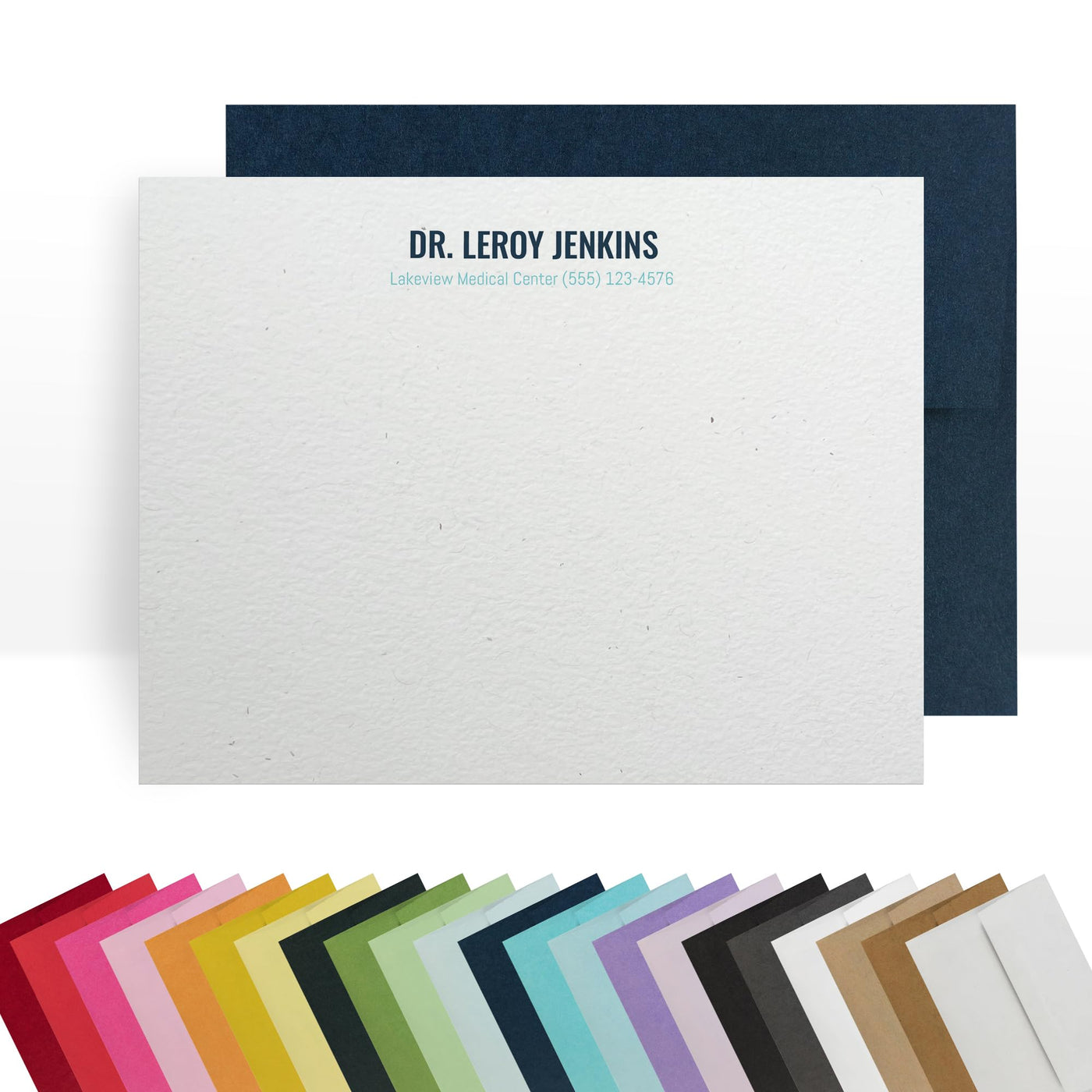 Personalized Note Cards – Custom Flat Stationery Set with Name – Personalized Thank You Cards – Elegant Personalized Stationery for Women (Allison Christie)